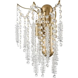 Бра LUMION KRISTINA CLASSI LN25 22 8243/2W Е14 2*40W 220V латунь, металл/хрусталь Бра LUMION KRISTINA CLASSI LN25 22 8243/2W Е14 2*40W 220V латунь, металл/хрусталь