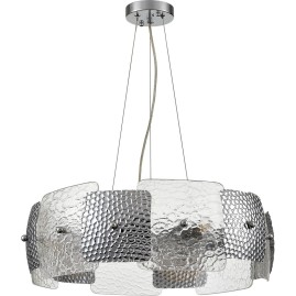 Люстра подвесная LUMION LIBERTI 6588/6 MODERNI LN24 E14 6*40W 220V хром/тонированное стекло, металл/стекло Люстра подвесная LUMION LIBERTI 6588/6 MODERNI LN24 E14 6*40W 220V хром/тонированное стекло, металл/стекло