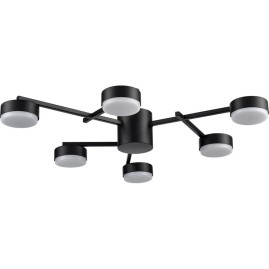 Люстра потолочная LUMION DABRA 8186/6C COMFI LN25 LED GX53 6*7W 220V черный, металл Люстра потолочная LUMION DABRA 8186/6C COMFI LN25 LED GX53 6*7W 220V черный, металл