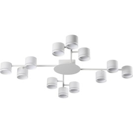 Люстра потолочная LUMION GARETA 8235/12C COMFI LN25 200 LED GX53 12*10W 220V белый, металл