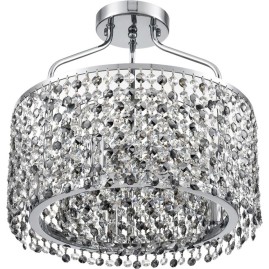 Люстра потолочная LUMION LAYLA CLASSI LN25 8244/5C E14 5*40W 220V хром, металл/хрусталь