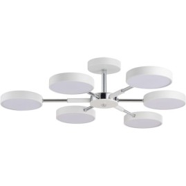 Люстра потолочная LUMION MIKA 5659/99CL LEDIO LN23 LED 108W 5773Лм 3000-6000К 220V белый хром