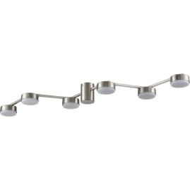 Люстра потолочная LUMION SANATA 8116/6C COMFI LN25 LED GX53 6*7W 220V никель, металл Люстра потолочная LUMION SANATA 8116/6C COMFI LN25 LED GX53 6*7W 220V никель, металл