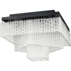 Люстра потолочная LUMION SPIRALS 6576/11CS CLASSI LN24 G9 11*20W 220V черный/прозрачный/металл/стекло Люстра потолочная LUMION SPIRALS 6576/11CS CLASSI LN24 G9 11*20W 220V черный/прозрачный/металл/стекло