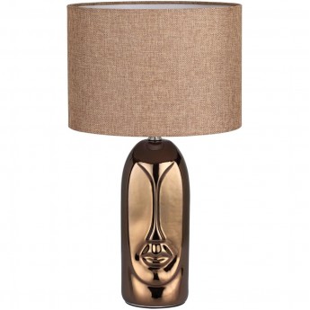 Настольная лампа LUMION AKIVI 8149/1T MODERNI LN25 000 Е27 1*60W 220V бронза/бежевый, керамика/текстиль Настольная лампа LUMION AKIVI 8149/1T MODERNI LN25 000 Е27 1*60W 220V бронза/бежевый, керамика/текстиль