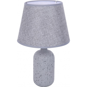 Настольная лампа LUMION FANNA 8216/1T CLASSI LN25 Е27 1*60W 220V серый, керамика/текстиль
