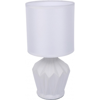 Настольная лампа LUMION ORIGAMIA 8226/1T MODERNI LN25 E14 1*40W 220V белый, керамика/текстиль