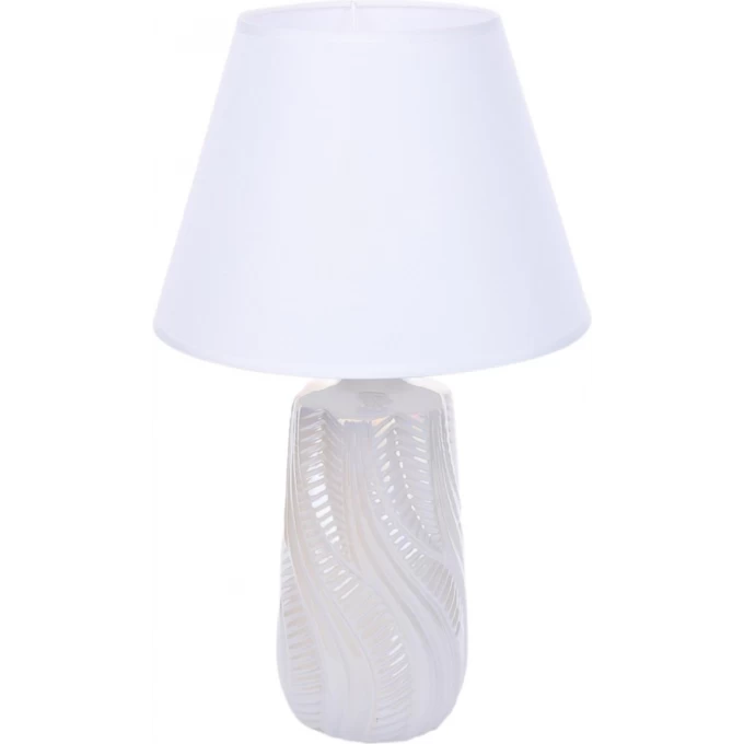 Настольная лампа LUMION SINNA CLASSI LN25 Е27 1*60W 220V белый жемчужный/белый, керамика/текстиль 8211/1T Настольная лампа LUMION SINNA CLASSI LN25 Е27 1*60W 220V белый жемчужный/белый, керамика/текстиль 8211/1T