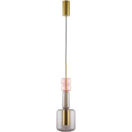 Подвес LUMION VERONA 6504/1 SUSPENTIONI LN23 GU10 50W 220V бронза розовый серый