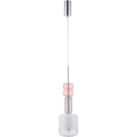 Подвес LUMION VERONA 6505/1 SUSPENTIONI LN23 GU10 50W 220V хром фиолетовый зеленый