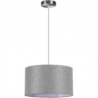 Подвесной светильник LUMION NIKKI 8251/2 MODERNI LN25 000 Е27 2*60W 220V никель/серый, металл/текстиль Подвесной светильник LUMION NIKKI 8251/2 MODERNI LN25 000 Е27 2*60W 220V никель/серый, металл/текстиль