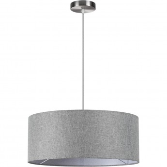 Подвесной светильник LUMION NIKKI 8251/3 MODERNI LN25 000 Е27 3*60W 220V никель/серый, металл/текстиль Подвесной светильник LUMION NIKKI 8251/3 MODERNI LN25 000 Е27 3*60W 220V никель/серый, металл/текстиль