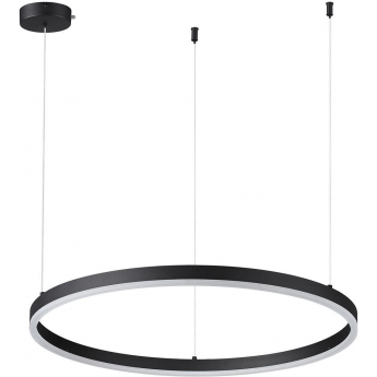 Светильник подвесной LUMION ECHO 6530/50L LEDIO LN23 015 LED 50W 3000-6000K 1966Лм 220V чёрный